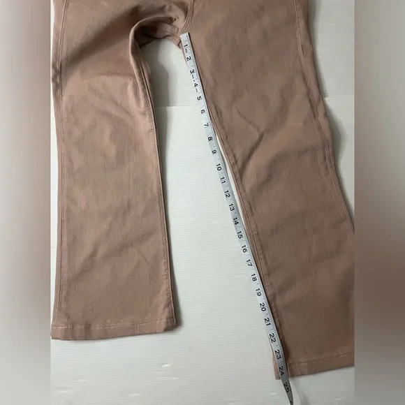 Frame Denim X Aerin Le Crop Mini Boot Dusty Rose Size 26 - Picture 2 of 9